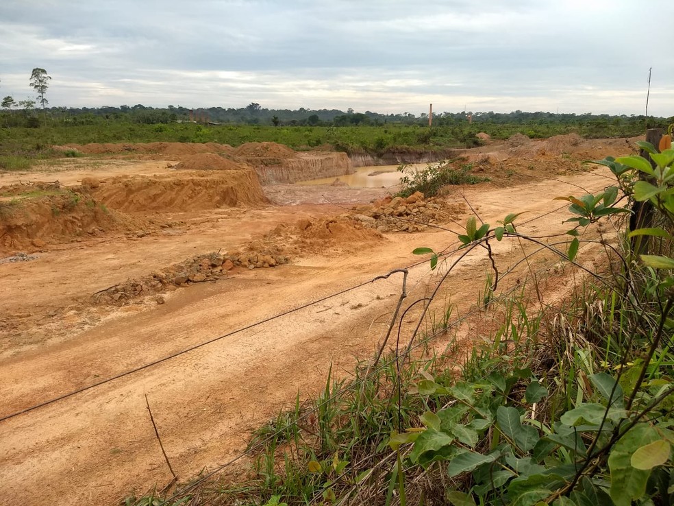 Local onde Gustavo e Fabiana morreram em Porto Velho — Foto: Diêgo Holanda/G1