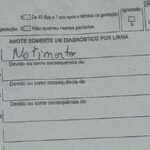 Certidão de óbito do bebê é registrado como "natimorto" — Foto: Arquivo Pessoal